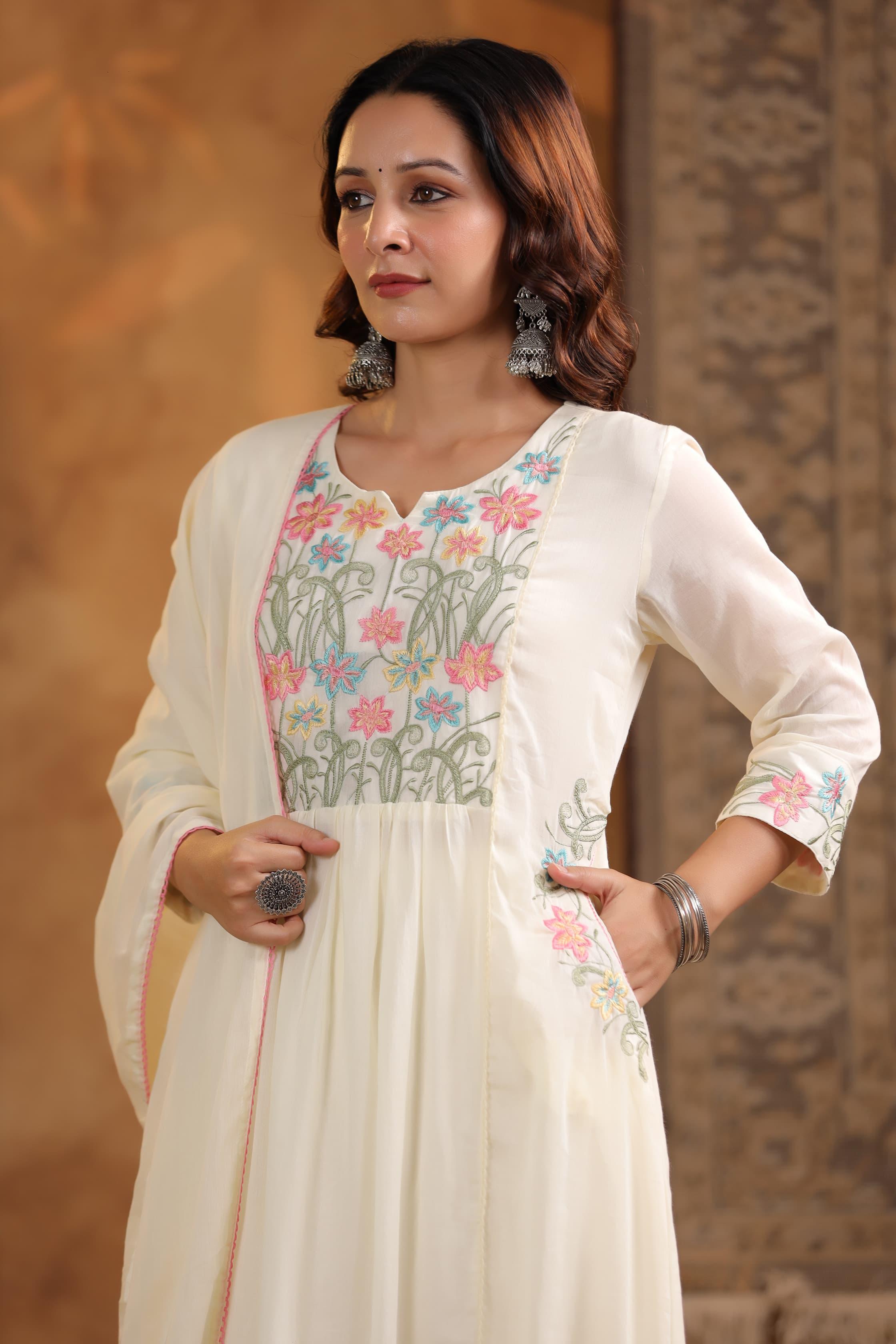 Mul cotton kurthi set