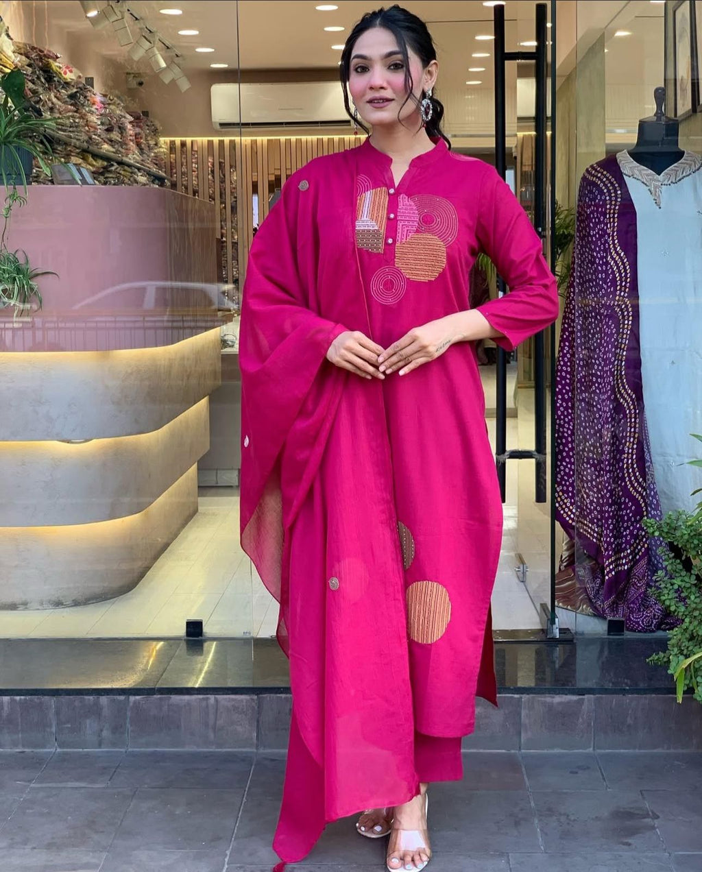 Cotton kurthi set